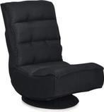 Fauteuil - Relaxstoel - Loungestoel - Zwart - COSTWAY, Huis en Inrichting, Fauteuils, Verzenden, Zo goed als nieuw