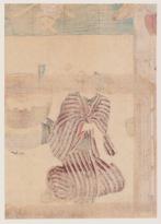 two of triptych, from the series  - Utagawa Toyokuni I