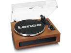Lenco LS-430BN hout met kunstleer, Verzenden, Zo goed als nieuw