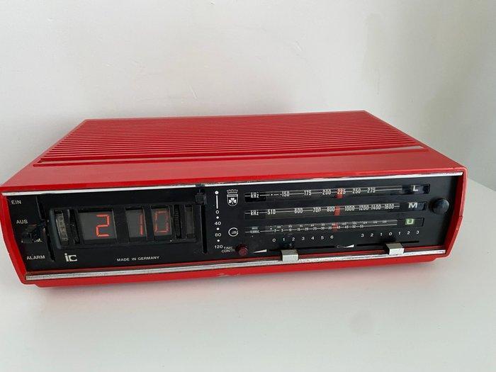 Flip klok - Grundig - Plastic - 1960-1970, Antiek en Kunst, Kunst | Designobjecten