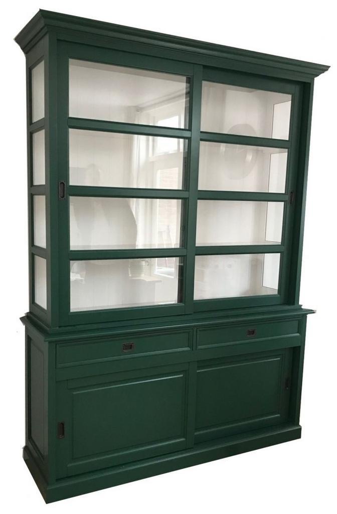Olijf groene buffetkast Montfoort XL 180 x 240cm, Huis en Inrichting, Kasten | Buffetkasten, Ophalen of Verzenden