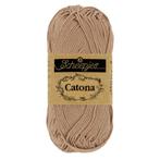 Scheepjes Catona 50g - 506 Caramel, Ophalen of Verzenden, Nieuw, Breien of Haken, Wol of Garen
