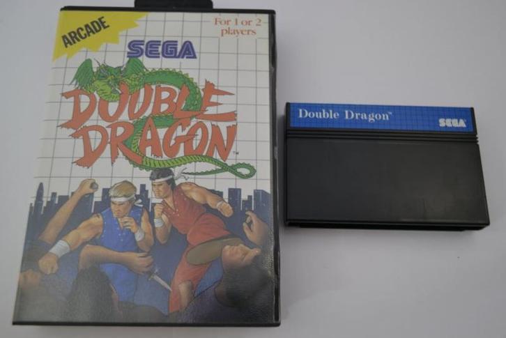 Double Dragon - Blue Label (MS CB), Spelcomputers en Games, Games | Sega, Zo goed als nieuw, Verzenden