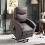 TRUUSK Relaxstoel met Opsta-hulp en Elektrische Massagefunct, Huis en Inrichting, Fauteuils, Verzenden, Nieuw