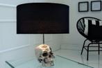 Extravagante tafellamp SKULL 44cm zwarte schedel tafellamp -, Huis en Inrichting, Ophalen of Verzenden, Nieuw