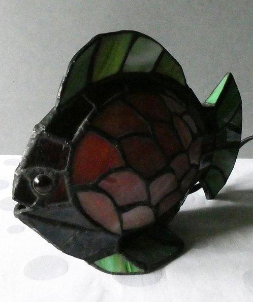 Tafellamp - Glas - Tiffany-stijl, Antiek en Kunst, Curiosa en Brocante