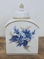 Meissen - Theekistje / doosje - Aquatinta blue Tea Caddie -