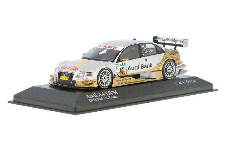 Audi A4 DTM 400081714 Minichamps  Modelauto 1:43 2008, Hobby en Vrije tijd, Modelauto's | 1:43, Verzenden