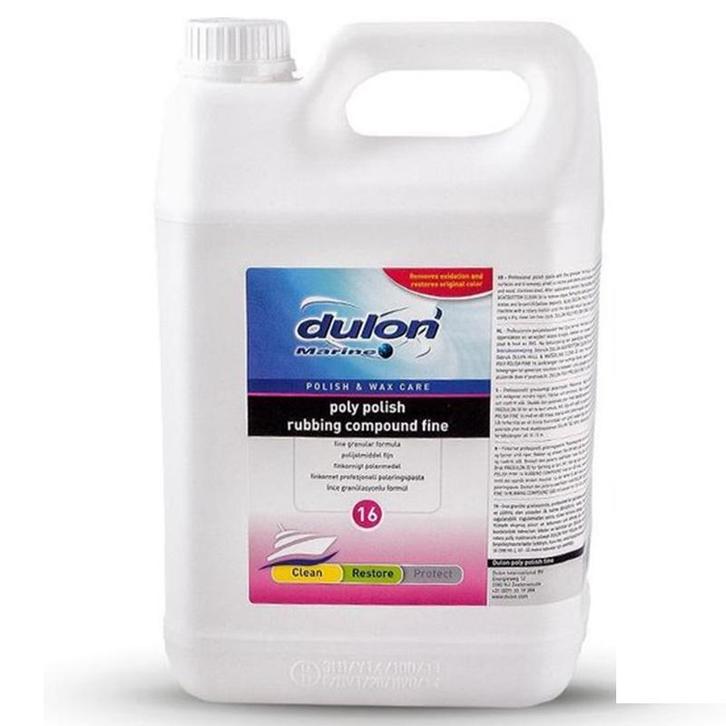 Dulon poly polisch rubbing compound fine 16 5 Liter, Watersport en Boten, Bootonderdelen, Nieuw, Zeilboot of Motorboot, Ophalen of Verzenden