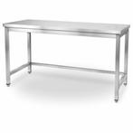HCB Basic-line Werktafel - 180 x 60 x 85 cm - RVS, Verzenden, Nieuw in verpakking, RVS Meubilair