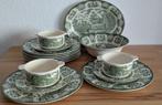 Staffordshire - Eetservies (16) - Keramiek - bord, soepkom,