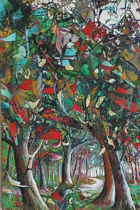 Anett Münnich - Maronenwald, Antiek en Kunst, Kunst | Schilderijen | Modern