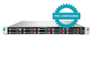 HP ProLiant DL360 G9 10x 2.5, 2x E5-2696 v3, 256GB DDR4, P4