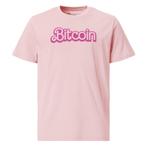 Bitcoin t-shirt - Bitcoin Glamour - 100% Biologisch Katoen, Nieuw, Store of Value, Roze, Verzenden
