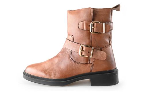 Poelman Enkellaarzen in maat 41 Bruin | 10% extra korting, Kleding | Dames, Schoenen, Bruin, Zo goed als nieuw, Lage of Enkellaarzen