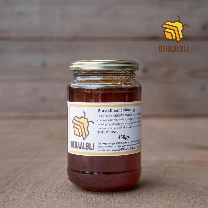 Imker honing 450g Nederland., Diversen, Levensmiddelen, Ophalen of Verzenden