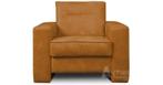 Fauteuil Ravello - fauteuils - Cognac, Huis en Inrichting, Nieuw, Stof, Bruin