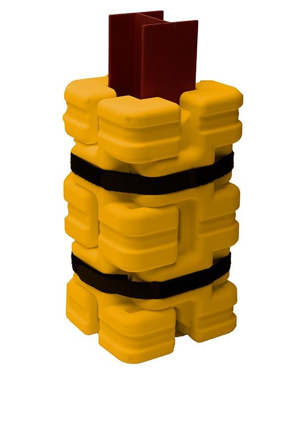 Column Sentry FIT kunststof kolombeschermer - Geel -, Zakelijke goederen, Kantoor en Winkelinrichting | Magazijn, Stelling en Opslag