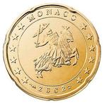 Monaco 20 Cent 2002 UNC, Postzegels en Munten, Verzenden