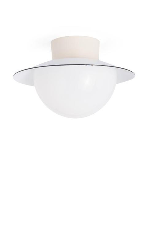 Industriele Plafondlamp, Jaren 60 Plafondlamp, Vintage Lamp, Antiek en Kunst, Antiek | Lampen, Ophalen of Verzenden