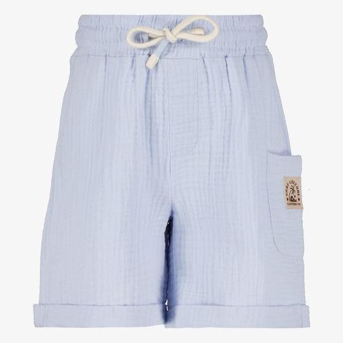 Unsigned jongens mousseline short lichtblauw maat 122, Diversen, Overige Diversen, Nieuw, Verzenden