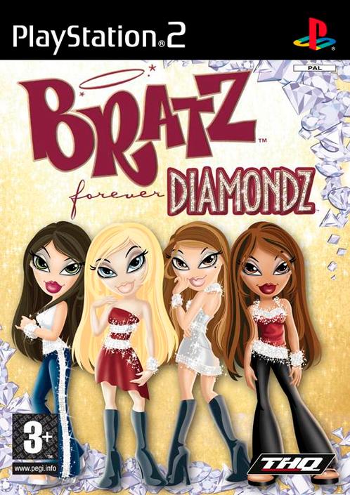 Bratz Forever Diamondz-Standaard (PlayStation 2) Gebruikt, Spelcomputers en Games, Games | Sony PlayStation 2, Zo goed als nieuw