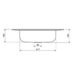 Wastafel Ideavit Solidcap 2.0 Opbouw 60x45x15.5 cm Solid, Ophalen of Verzenden, Nieuw