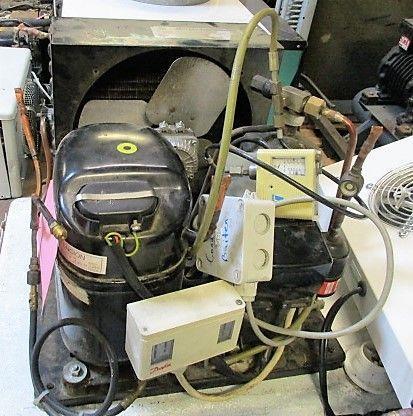 Vriesmotor, Motor, Aggregaat Aspera, J2192 GK, R404A, Zakelijke goederen, Kantoor en Winkelinrichting | Onderdelen