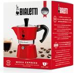 Bialetti - Moka Express - Percolator - 1/c - Rood, Ophalen of Verzenden, Nieuw