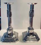 Augsburg 1741 / 43 - Kandelaar (2) - .925 zilver - Zilveren