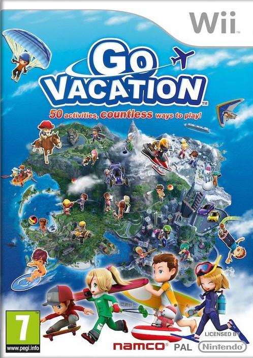Go Vacation (Nintendo Wii), Spelcomputers en Games, Games | Nintendo Wii, Gebruikt, Vanaf 3 jaar, Verzenden