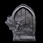 Eerste kwaliteit zilveren obsidiaan Fee die op een deur, Verzamelen, Mineralen en Fossielen