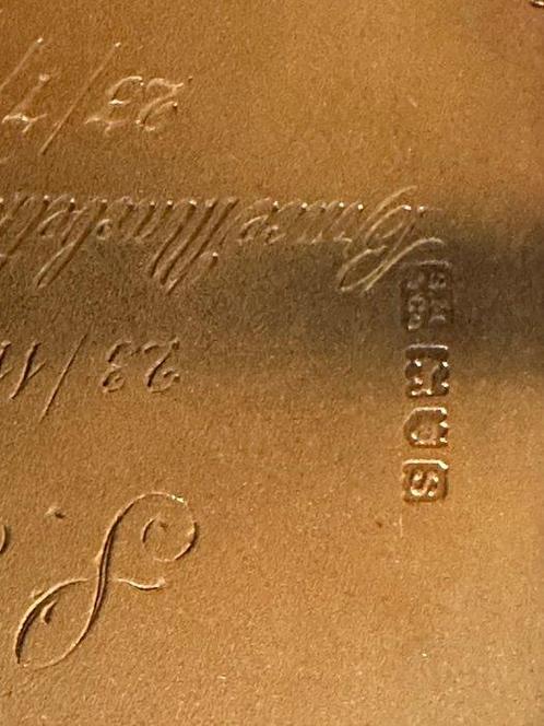 Sigarettendoos - .925 zilver - Zilveren sigarettenhouder, Verzamelen, Rookartikelen, Aanstekers en Luciferdoosjes