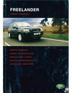 2004 LAND ROVER FREELANDER INSTRUCTIEBOEKJE FRANS, Auto diversen, Handleidingen en Instructieboekjes
