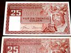 Nederland. - 2 x 25 Gulden 1949 - Pick 84 (Zonder