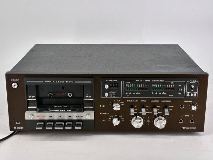 Dual - C 830 - 3 HEAD - Refurbished Audiocassette deck, Audio, Tv en Foto, Radio's