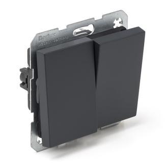 Schakelaar | Berker | K1 (Inbouw, Wissel/Wissel, Antraciet), Doe-het-zelf en Verbouw, Elektra en Kabels, Nieuw, Verzenden