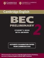 9780521544504 Cambridge BEC Preliminary 2 Students book ..., Verzenden, Zo goed als nieuw