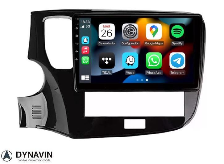 Mitsubishi outlander vanaf 2020 navigatie carplay android 13, Auto diversen, Autoradio's, Nieuw, Ophalen of Verzenden