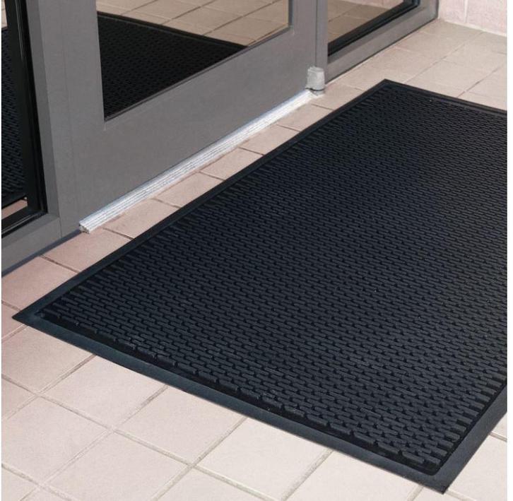 Deurmat buitenmat rubber schuine rand 90x150cm, Tuin en Terras, Deurmatten, Nieuw, Droogloopmat, Schoonloopmat, Rubber, Buiten