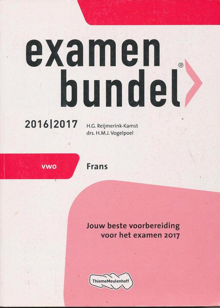 Examenbundel VWO Frans 2016/2017, Boeken, Schoolboeken, Nieuw, Verzenden