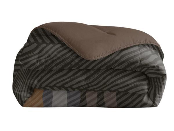 Veiling - Royalbed Brown Stripes 140x200 - Dekbed zonder ove, Huis en Inrichting, Slaapkamer | Beddengoed
