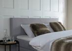 ACTIE! Boxspring Venetië 180 200 Grijs, Verzenden, 180 cm, 200 cm, Nieuw