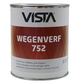 Vista Synthetische wegenverf 752 V-752-0758x, Doe-het-zelf en Verbouw, Verf, Beits en Lak, Nieuw, Ophalen of Verzenden