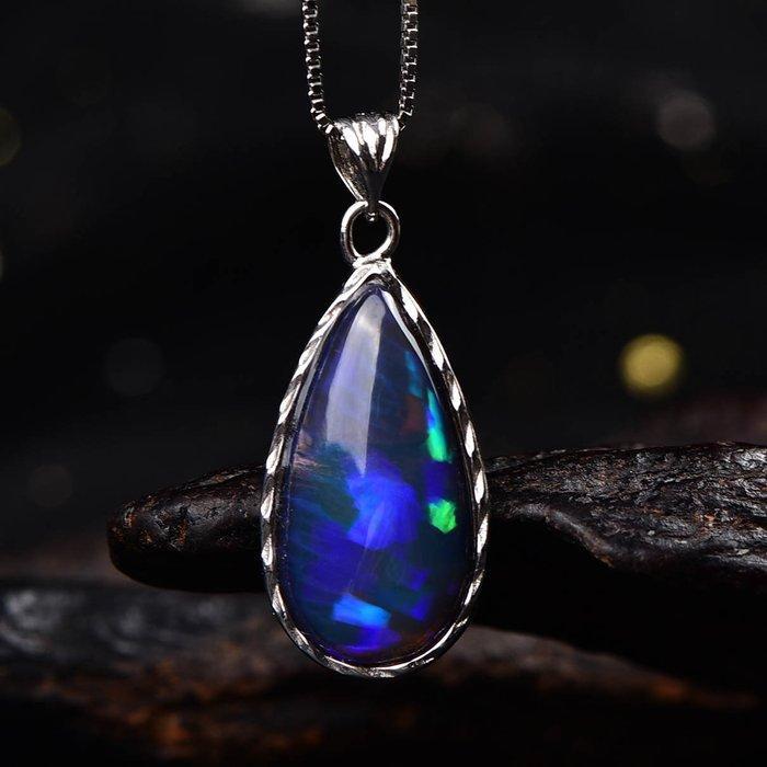 ALGT Gecertificeerd - Exclusieve Natuurlijke Opal Hanger -, Verzamelen, Mineralen en Fossielen