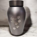 Honden Urn (250 ml) met pootjes Love you forever o.a: Z..., Verzenden, Nieuw