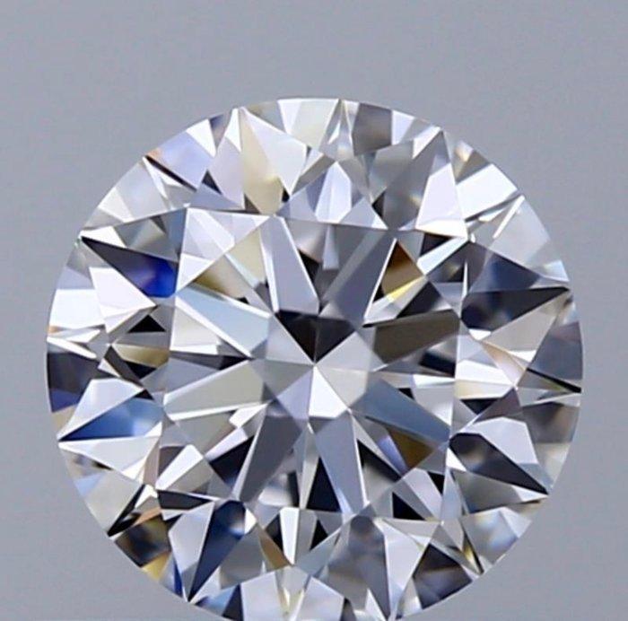 1 pcs Diamant (Natuurlijk) - 0.58 ct - Rond - D (kleurloos), Sieraden, Tassen en Uiterlijk, Edelstenen