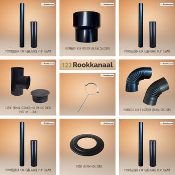 Geblauwde pijp 0,6mm / kachelpijpen bij 123rookkanaal beschikbaar voor biedingen