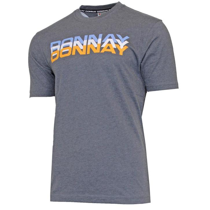 Donnay Donnay Heren - T-Shirt Daks -Donkergrijs gemêleerd, Kleding | Heren, Sportkleding, Nieuw, Verzenden