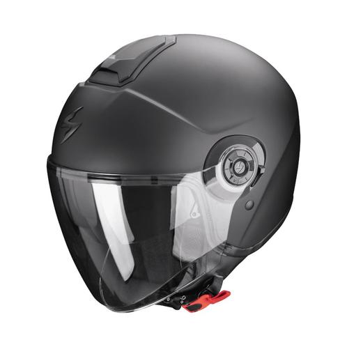 Scorpion EXO City II - Mat Zwart, Motoren, Kleding | Motorhelmen, XS, Jethelm, Verzenden
